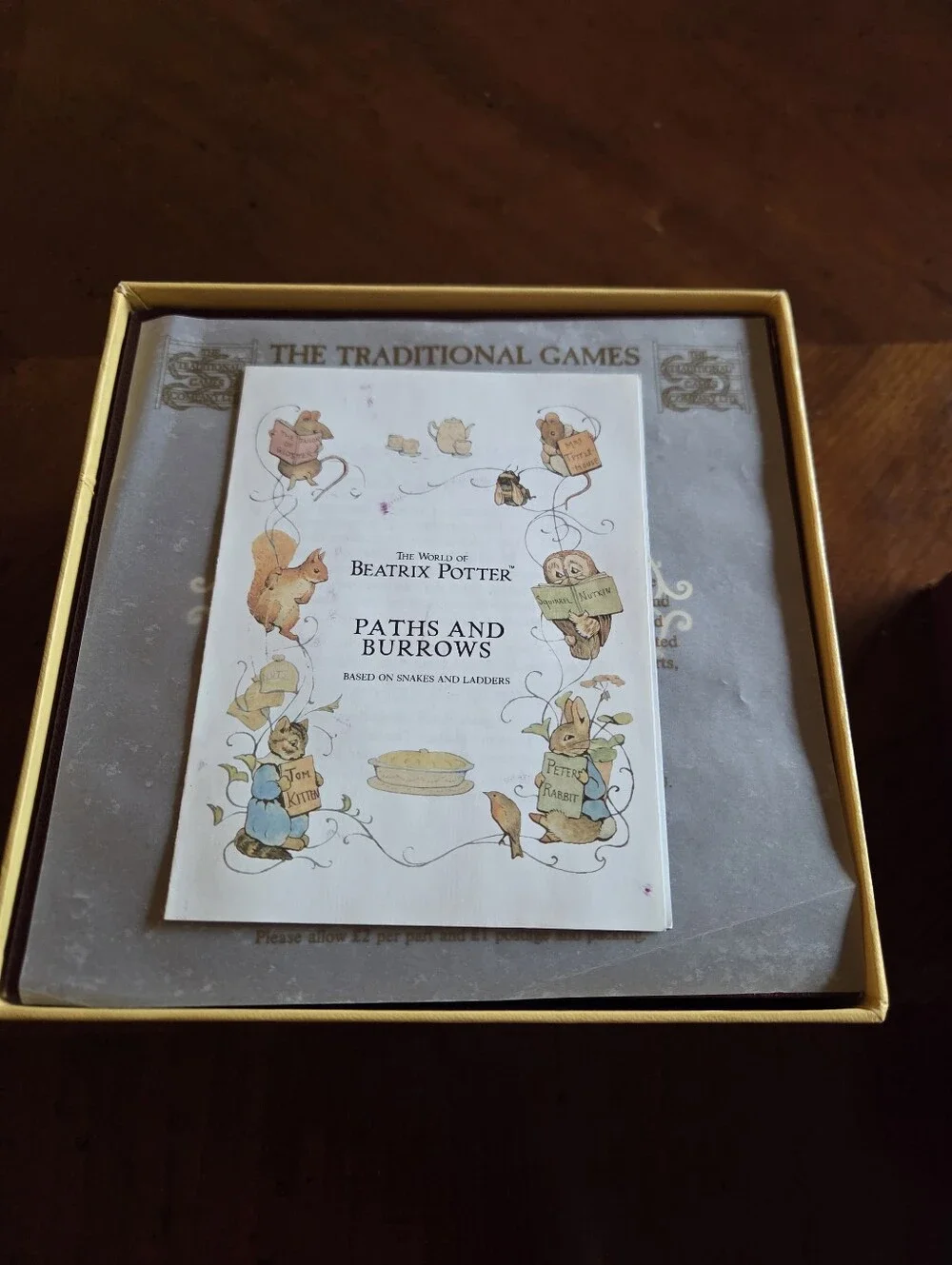 The World Of Beatrix Potter Paths And Burrows Game